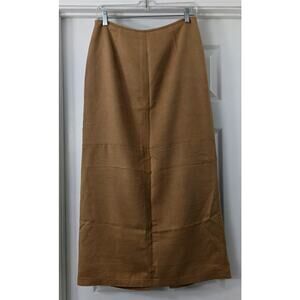 Via Seta Faux Suede Skirt sz 10